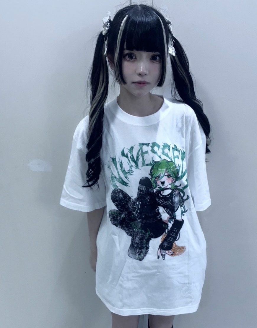 NOVESSEL【ノベセル】イラストプリント半袖Tシャツ②/全1色