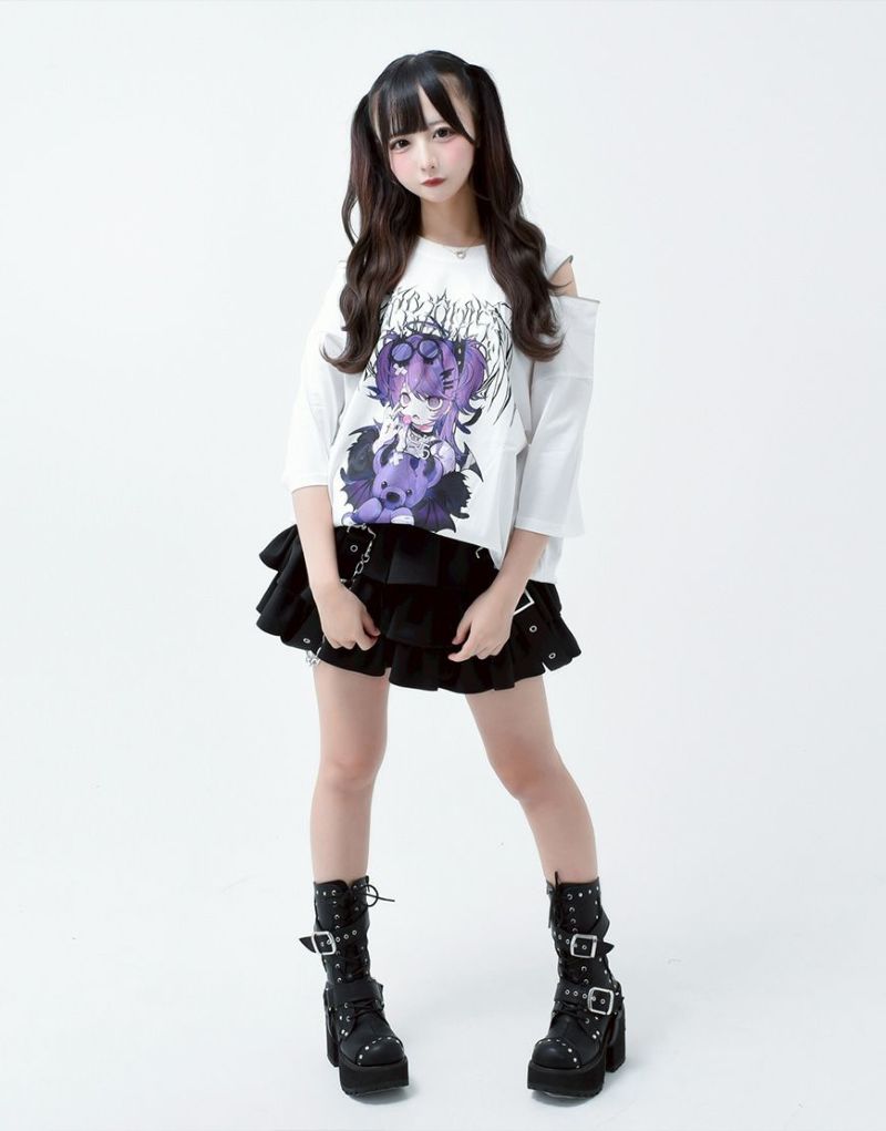 TRAVAS TOKYO トラバストーキョー✕ポチャッコ コラボTシャツ TRAVAS TOKYO【トラバストーキョー】てぃらコラボZIPTEETシャツ