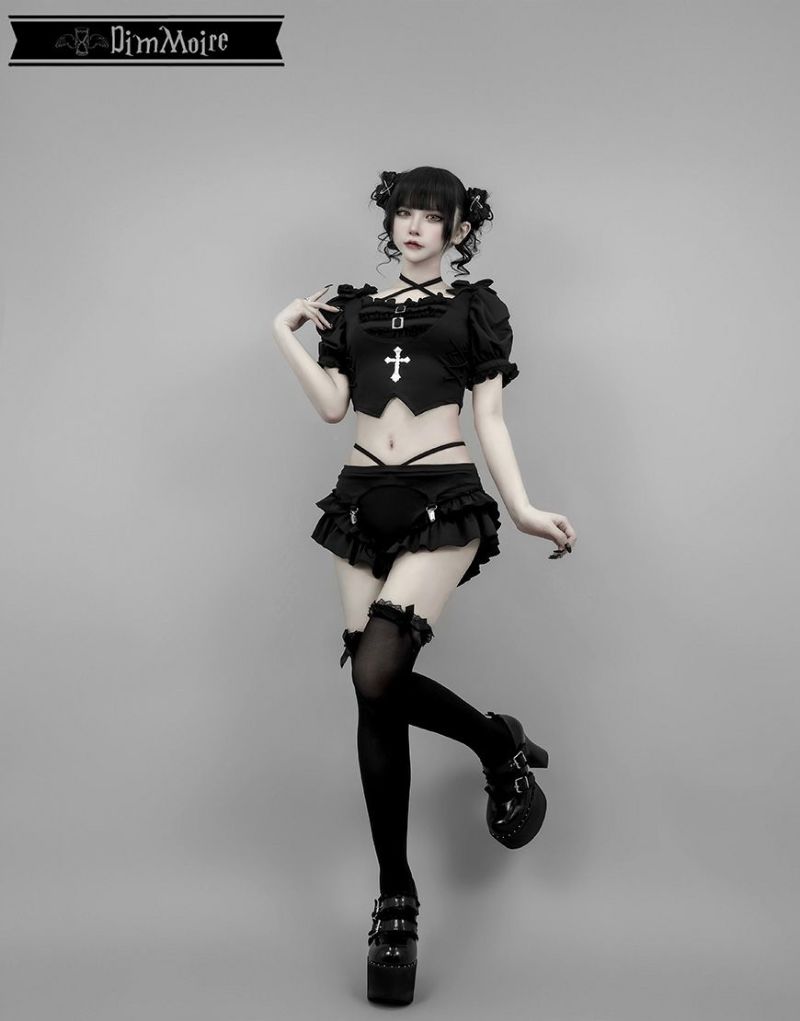 DimMoire 融ける夢の約束スイムウェア Black M DimMoire【ディムモアール】融ける夢の約束スイムウェア/Black