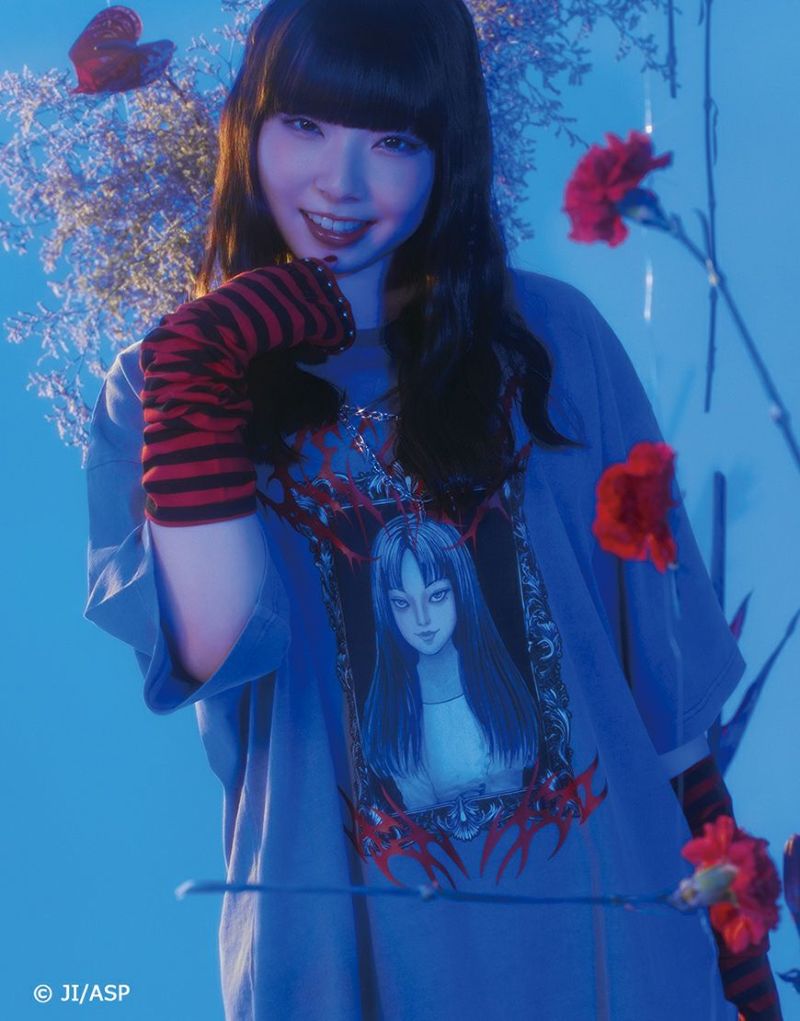 REFLEM【レフレム】伊藤潤二×REFLEM 富江Tシャツ/全2色