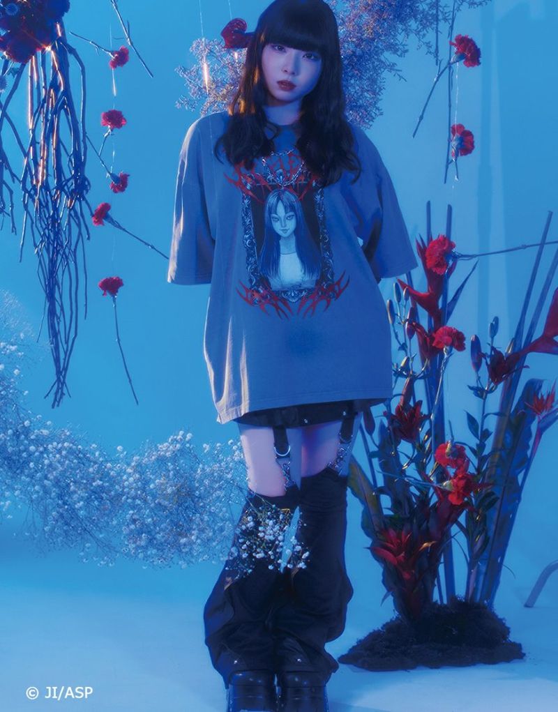 REFLEM【レフレム】伊藤潤二×REFLEM 富江Tシャツ/全2色