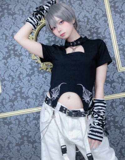 ［値下げ❗️］レフレム　セパレートパンツ/トラバストーキョー　チョーカーセット 値下げ❗️］レフレム セパレートパンツ/トラバストーキョー