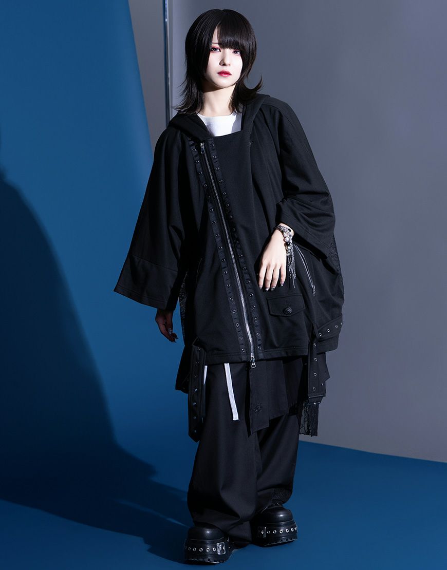 AdaNous【アダナス】枝垂れるriders-style hoodie/全2色