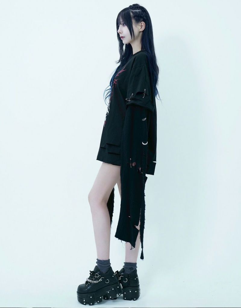 REFLEM フェイクレイヤードチェックロンT Black×Gray REFLEM フェイクレイヤードチェックロンT Black×Gray - メルカリ