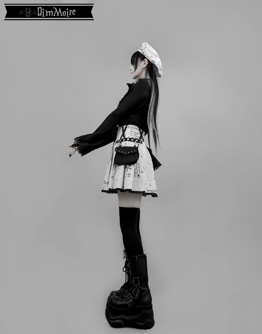 DimMoire ディムモアール 荊棘リボンタイブラウス black DimMoire【ディムモアール】荊棘リボンタイブラウス/Black