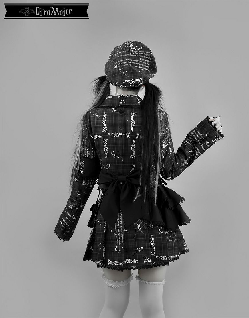 【新品】DimMoire 魅了のアシメミニスカートBlackチェック【タグ付き】 000000001849-04-l.jpg?t=