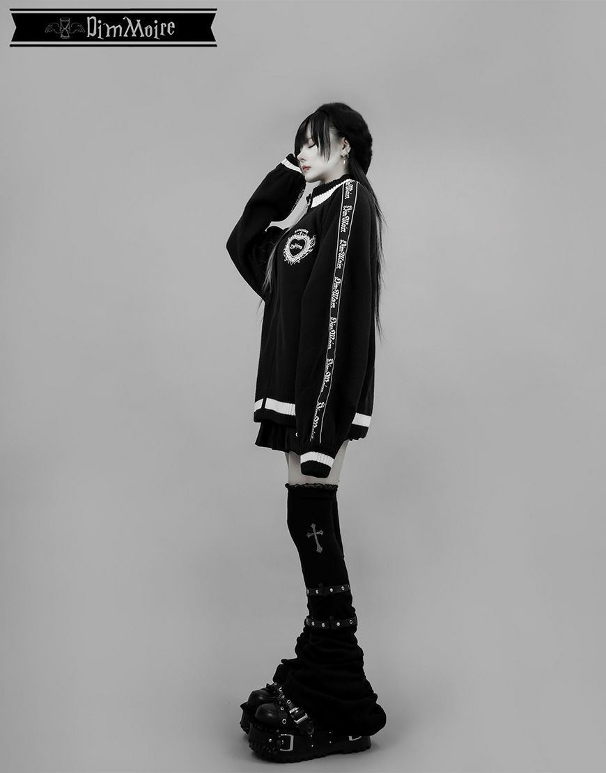 DimMoire【ディムモアール】ニットジャージトップス/Black 