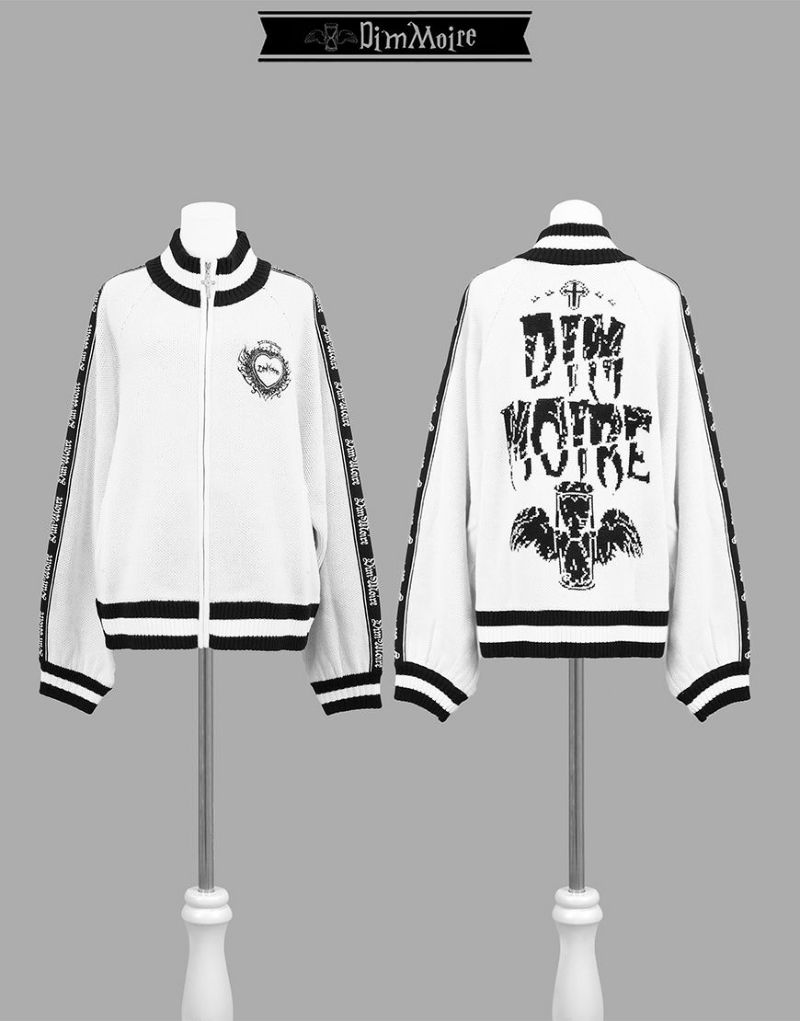 Dim Moire ホワイトジャージ GirlyジャージSETUP【White】 | DimMoire