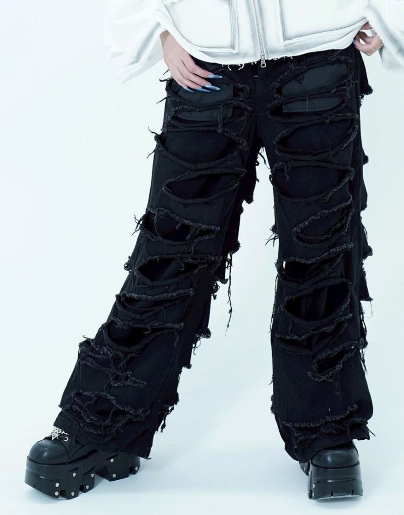 REFLEM【レフレム】レイヤードクラッシュデニム/全2色