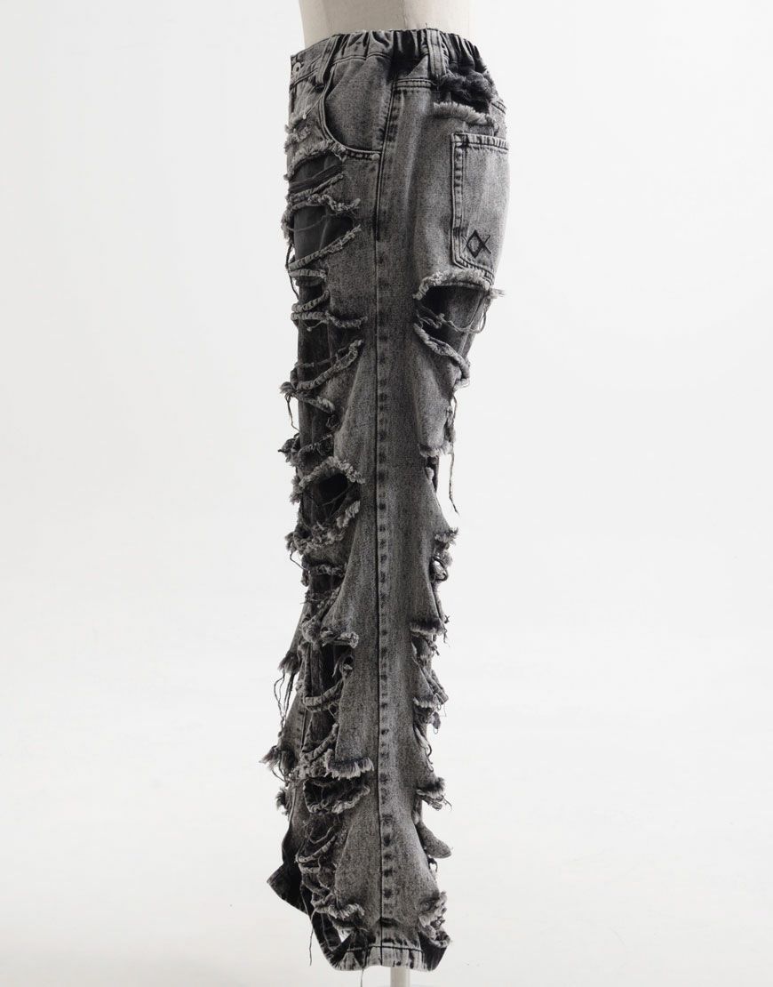 REFLEM【レフレム】レイヤードクラッシュデニム/全2色