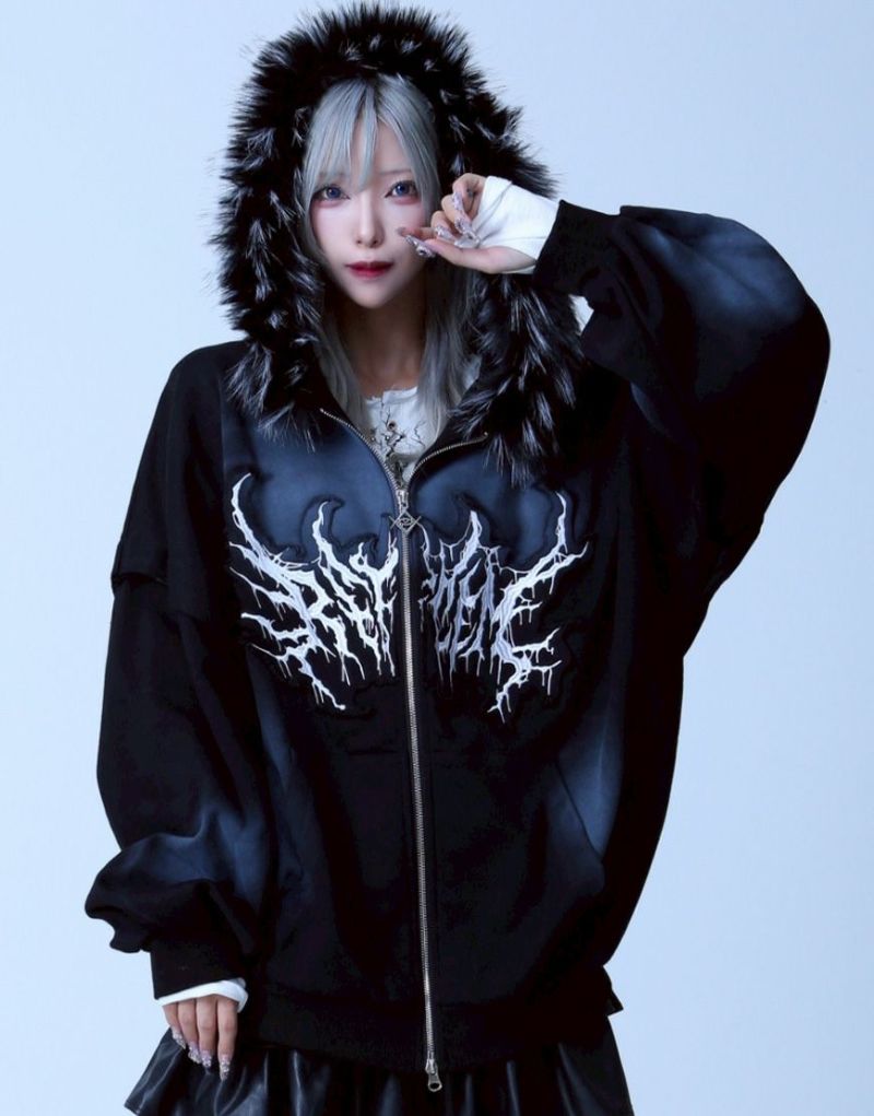 レフレム ファーパーカー REFLEM【レフレム】ファー付き加工ZIPPK/全2色