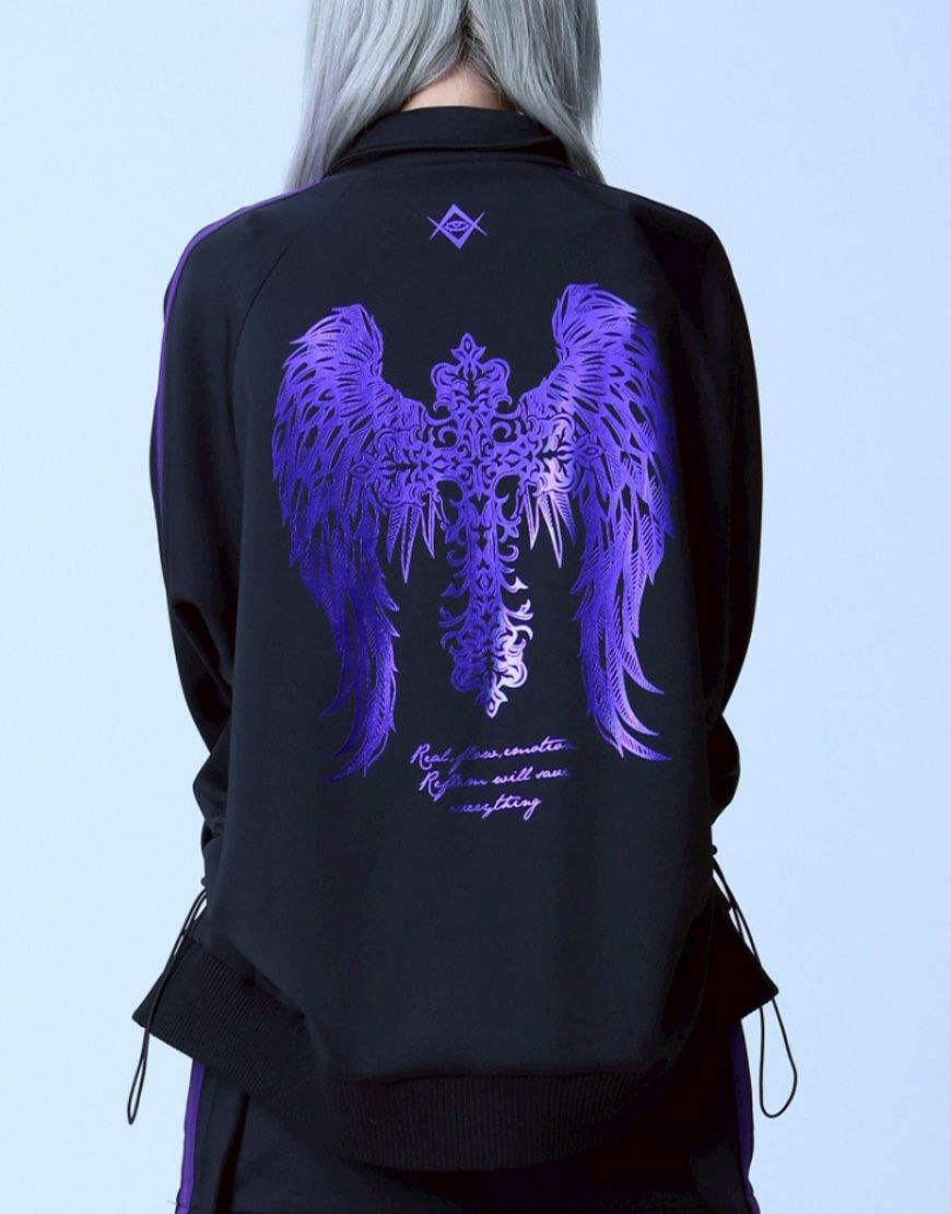 REFLEM【レフレム】サイドシャーリングトラックジャケット 長袖 REFLEM