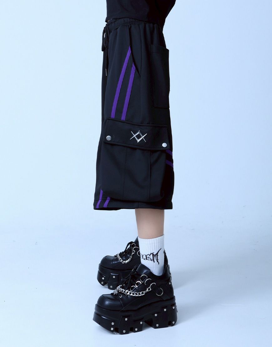 REFLEM【レフレム】2WAYワイドカーゴジャージパンツ/全2色