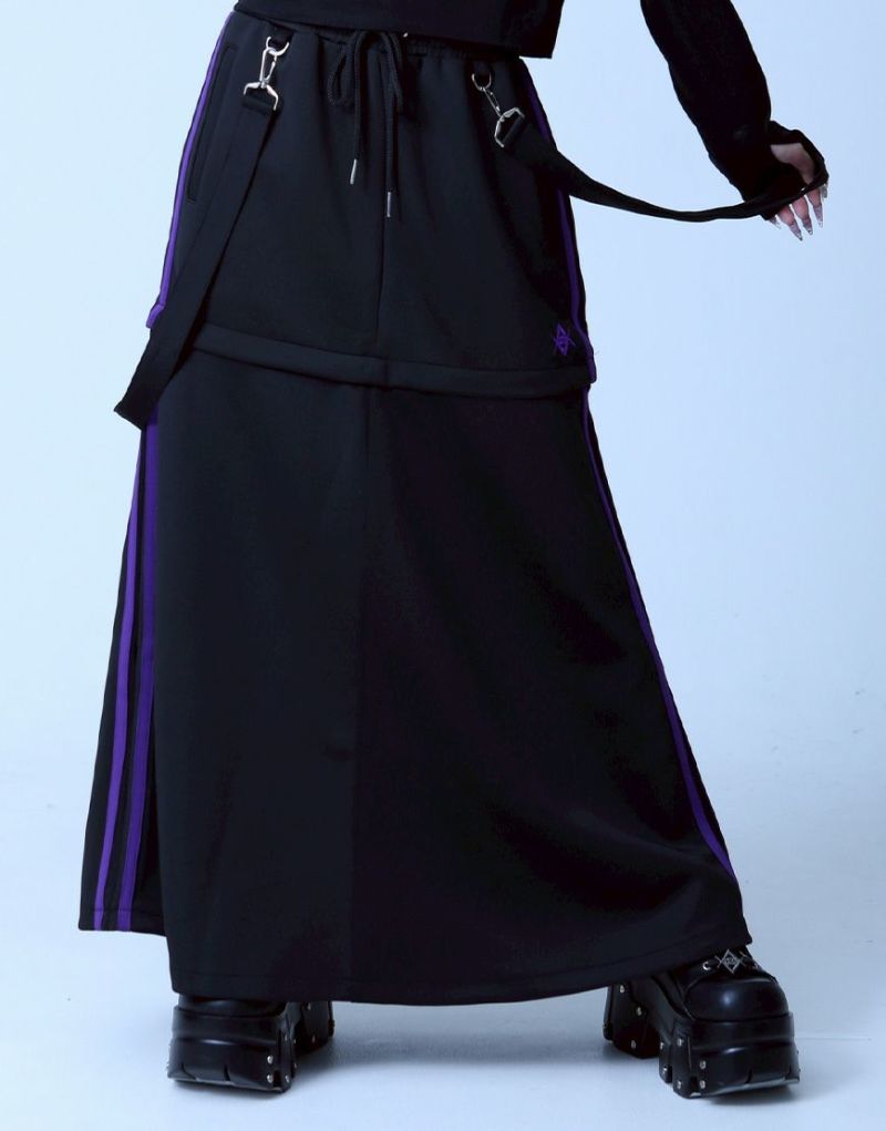 REFLEM【レフレム】2WAYジャージロングスカート/全3色