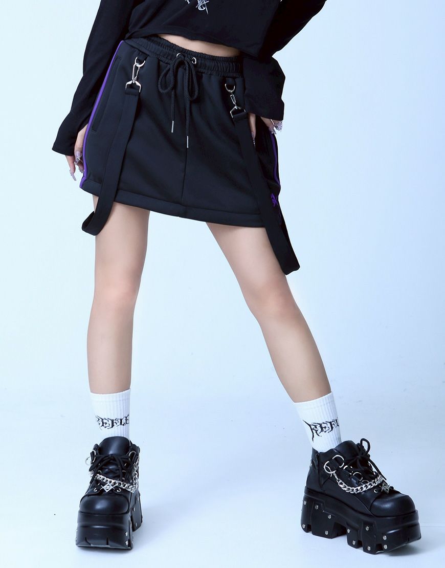 REFLEM【レフレム】2WAYジャージロングスカート/全3色