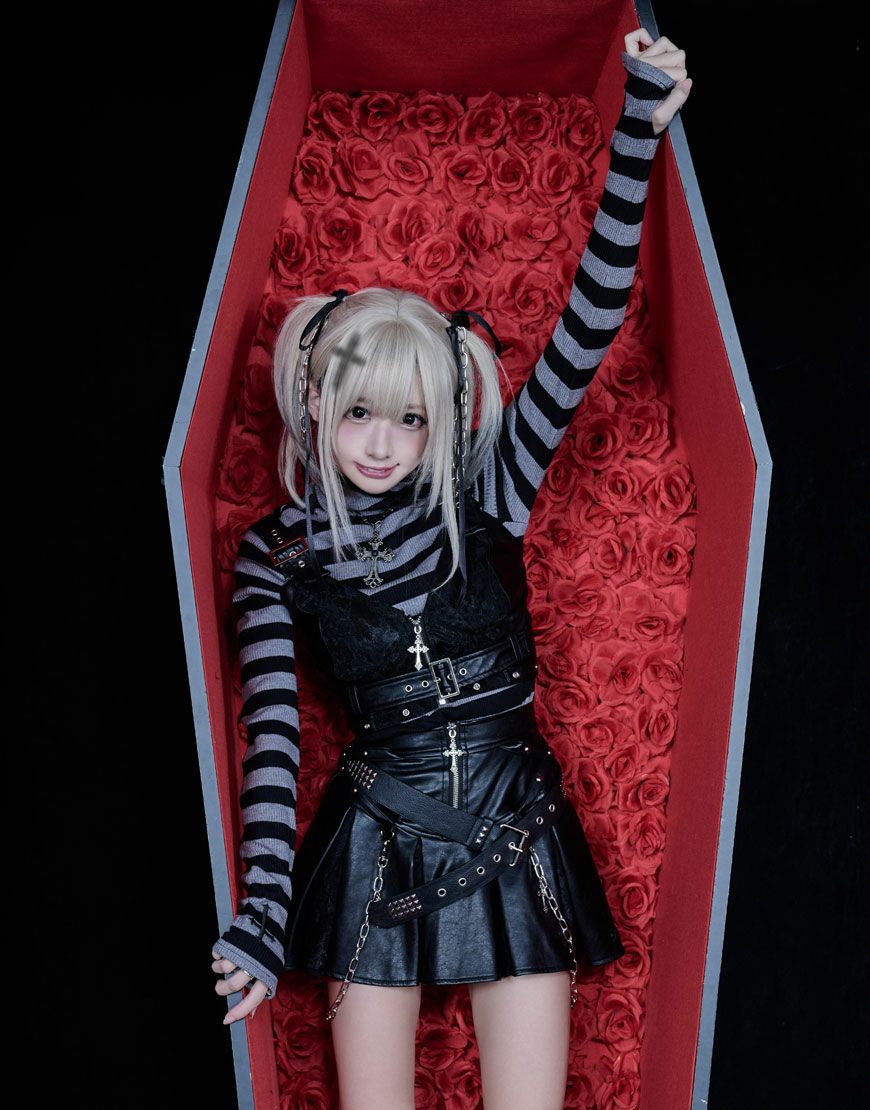 Grrr the Lipper【ガルルザリッパー】昏睡レザービスチェ ブラック Grrr the Lipper【ガルルザリッパー】昏睡レザービスチェ ブラック