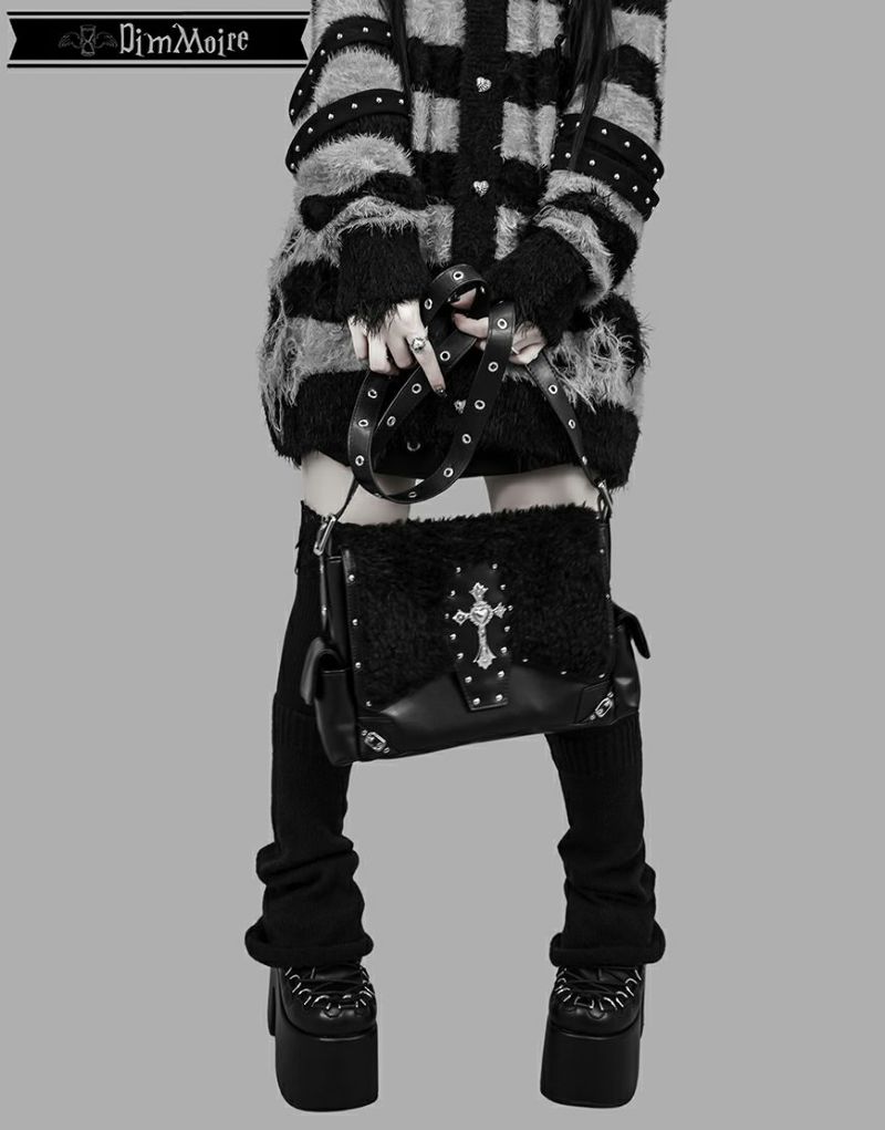 DimMoire【ディムモアール】ミッドナイトドロップバッグ/Black