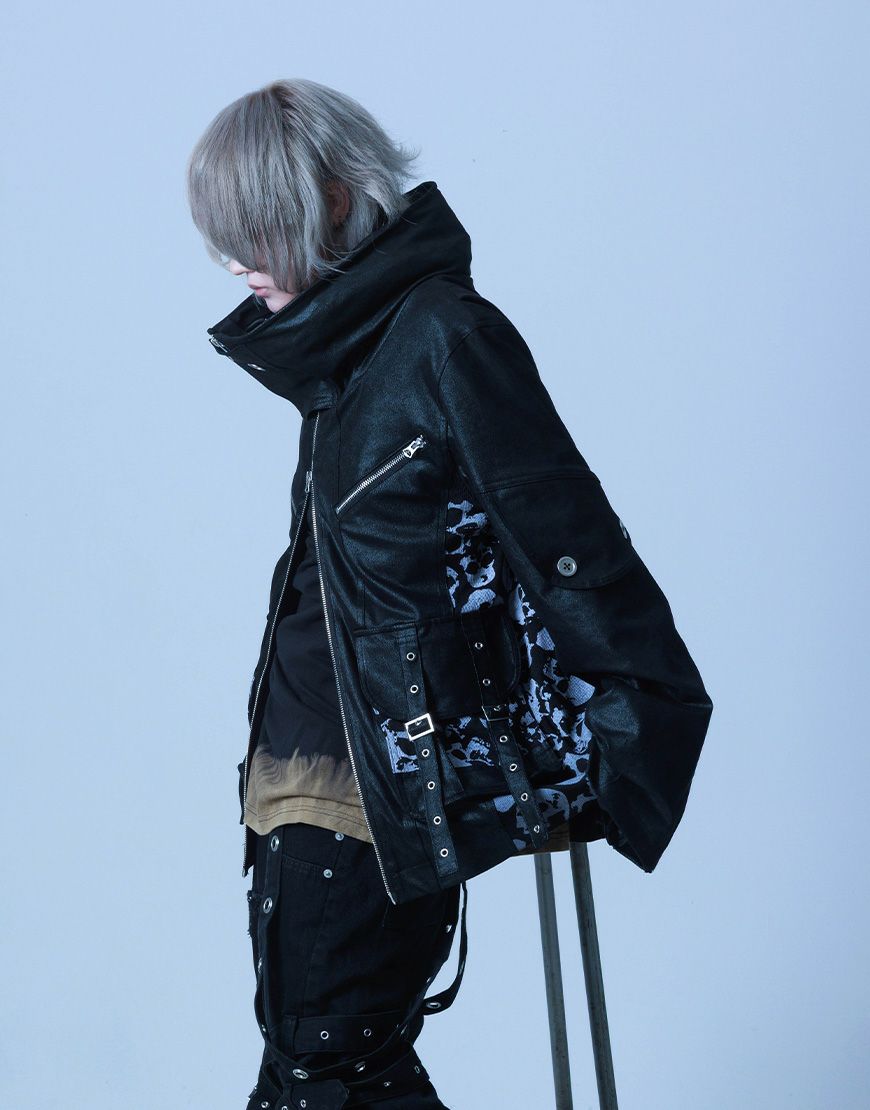 Gamchu【ガムチュ】『Jhaekek/ジャケック』Coated High-Neck Cargo