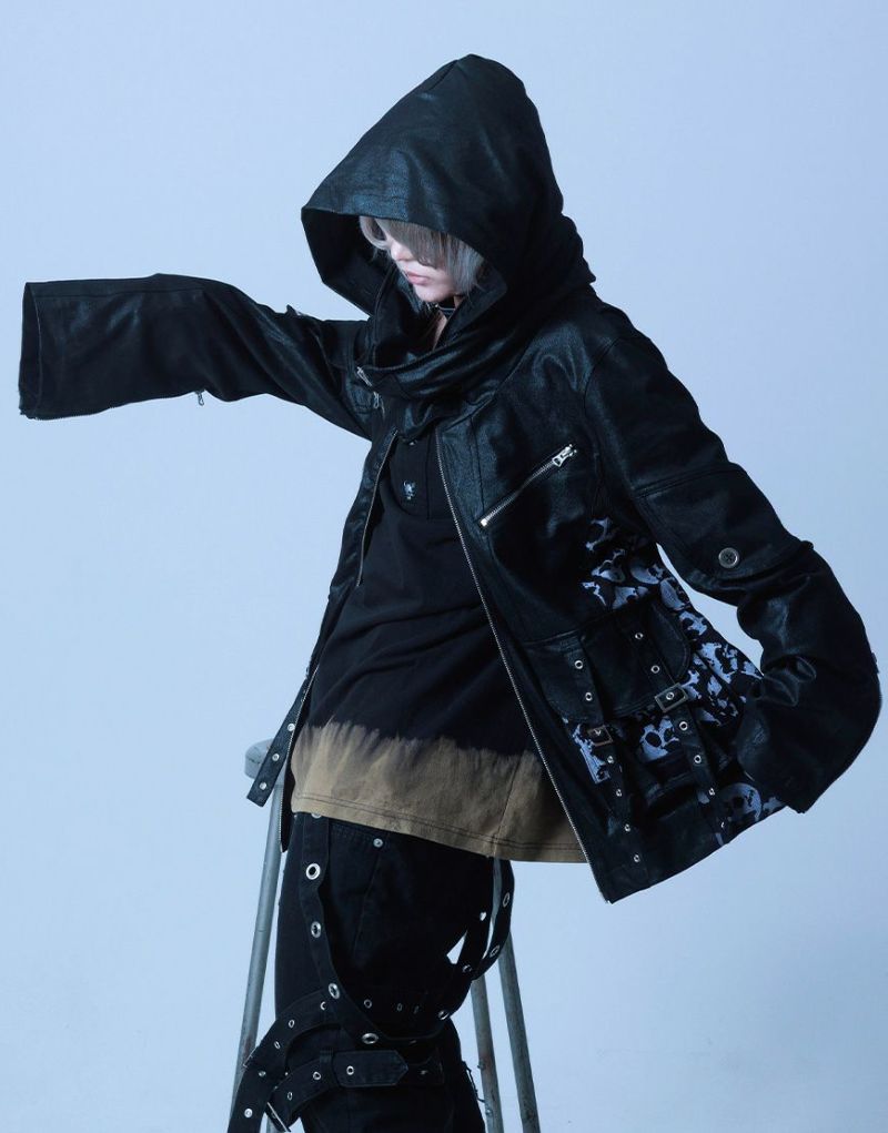 Gamchu【ガムチュ】『Jhaekek/ジャケック』Coated High-Neck Cargo