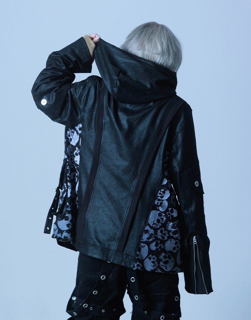Gamchu【ガムチュ】『Jhaekek/ジャケック』Coated High-Neck Cargo