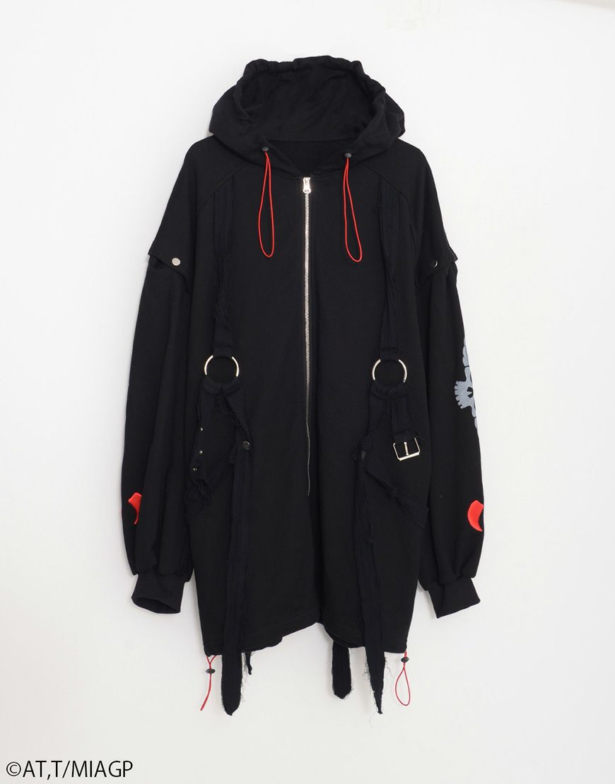 Gamchu【ガムチュ】Gamchu × Faputa motif Zip-up hoodie/全2色