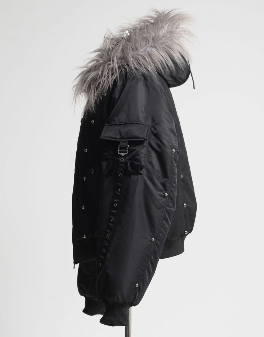 REFLEM【レフレム】スタッズ付きナイロンN2Bジャケット/全2色