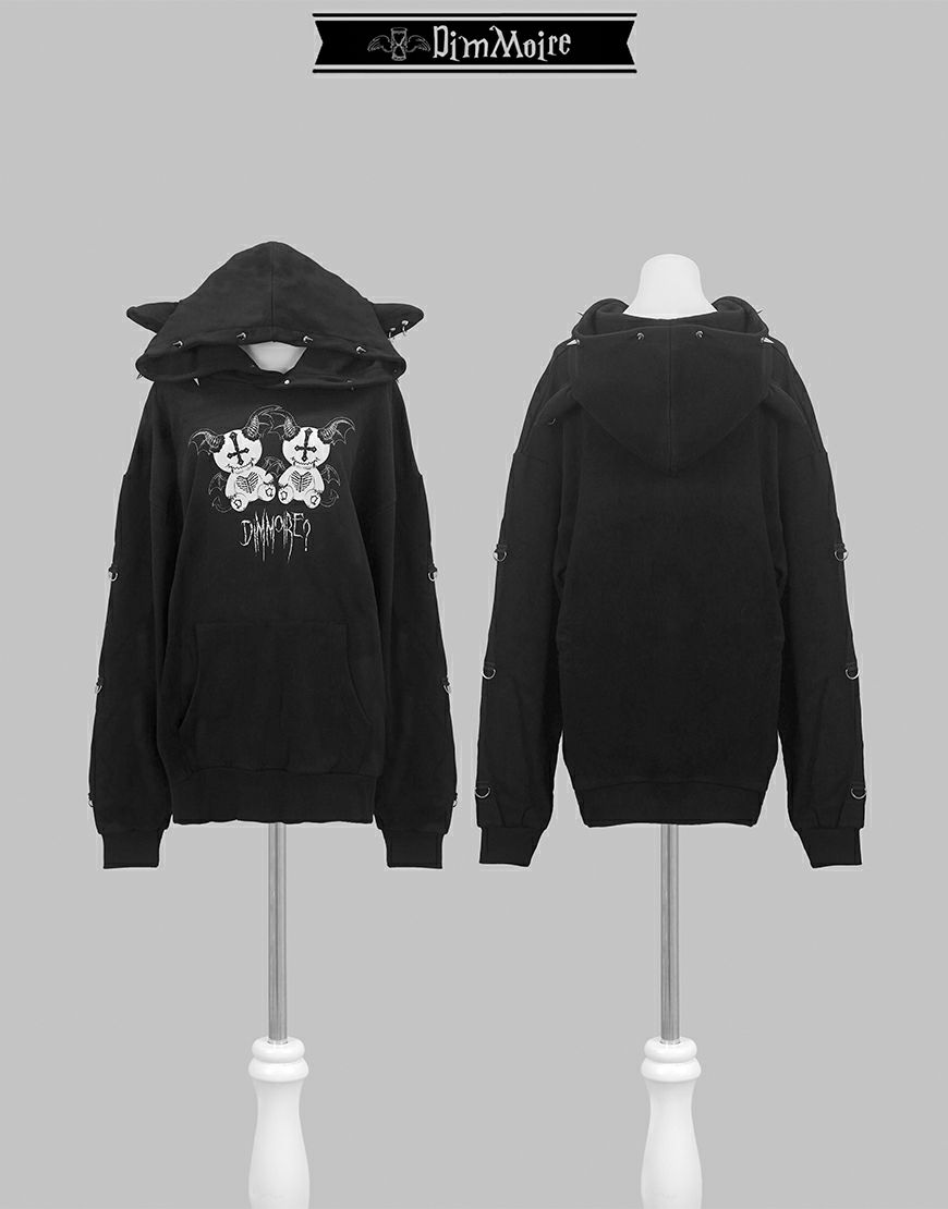 DimMoire【ディムモアール】Dmy BIGフーディ/Black