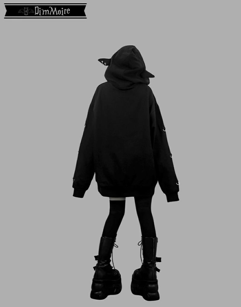 DimMoire【ディムモアール】Dmy BIGフーディ/Black