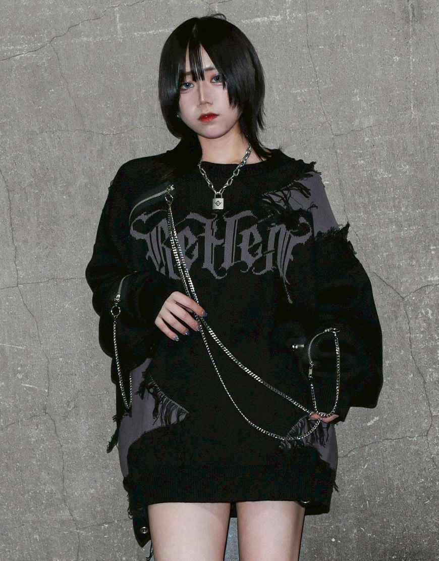 DimMoire【ディムモアール】Gothic学園カーディガン/Black