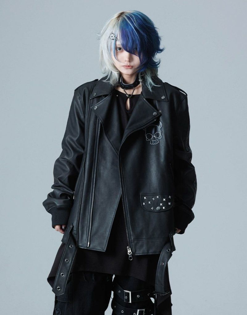 Gamchu【ガムチュ】加工BORNダブルライダース/全2色