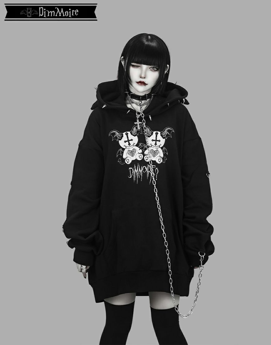 DimMoire【ディムモアール】十字の誓いチェーンドチョーカー/Black