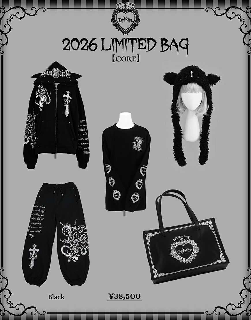 DimMoire【ディムモアール】2026 LIMITED BAG【CORE】/A(Black)