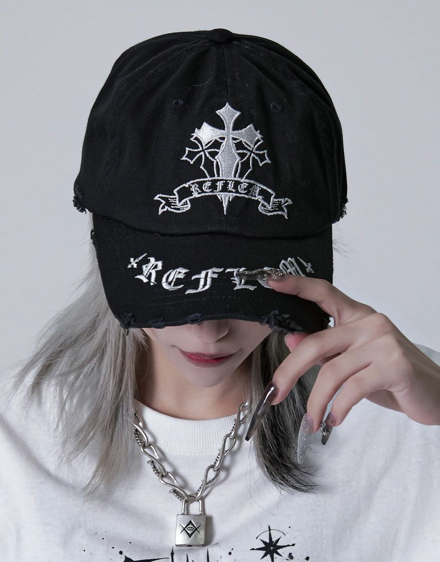 DimMoire【ディムモアール】骸のGothic日傘/Black