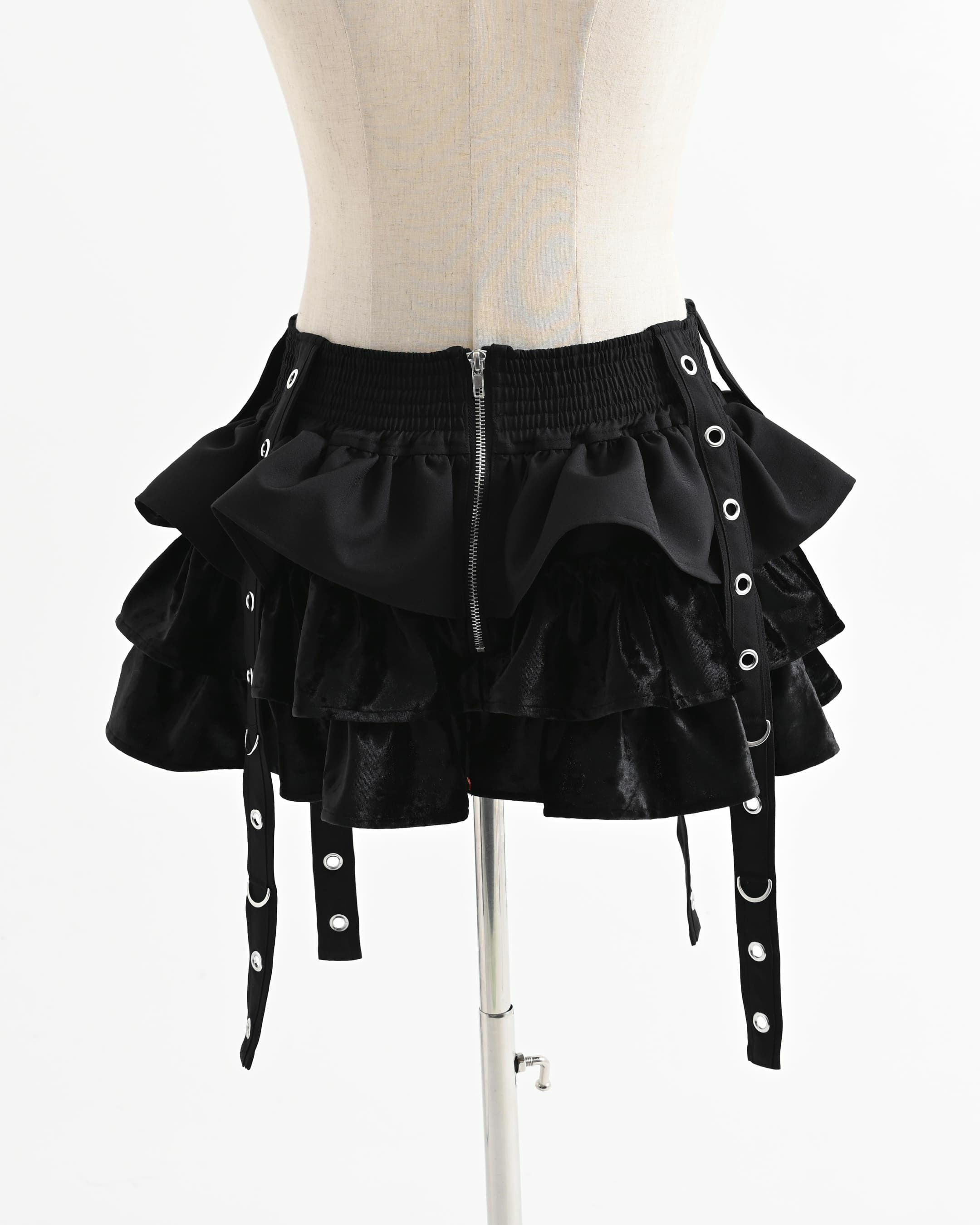 REFLEM【レフレム】アシメレイヤードフリルスカート REFLEM（レフレム） スカート 「REFLEM/レフレム」アシメレイヤード